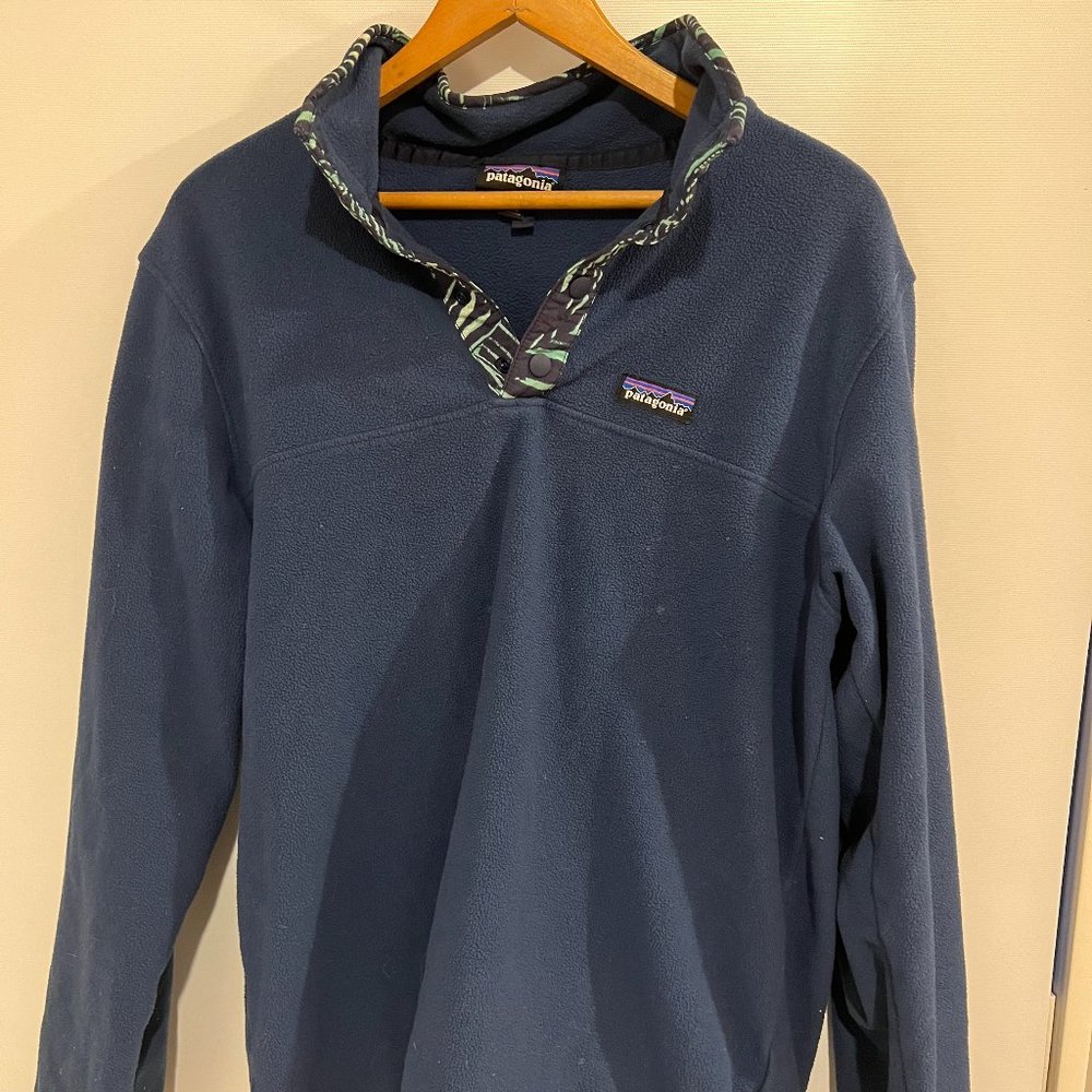 Patagonia Micro D Synchilla w/Printed Collar